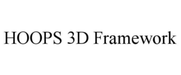 HOOPS 3D FRAMEWORK trademark