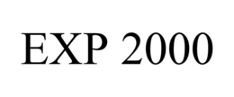 EXP 2000 trademark