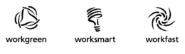 WORKGREEN WORKSMART WORKFAST trademark
