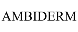 AMBIDERM trademark