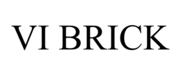VI BRICK trademark