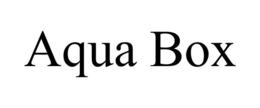 AQUA BOX trademark