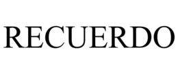 RECUERDO trademark