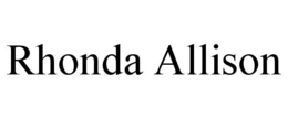 RHONDA ALLISON trademark