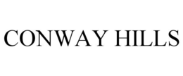 CONWAY HILLS trademark