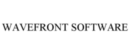 WAVEFRONT SOFTWARE trademark