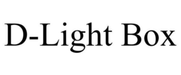 D-LIGHT BOX trademark