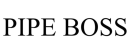 PIPE BOSS trademark