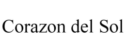 CORAZON DEL SOL trademark