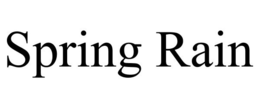 SPRING RAIN trademark
