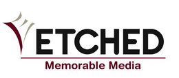 E ETCHED MEMORABLE MEDIA trademark