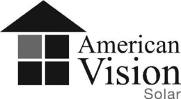 AMERICAN VISION SOLAR trademark