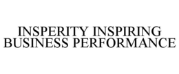 INSPERITY INSPIRING BUSINESS PERFORMANCE trademark