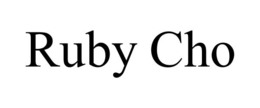 RUBY CHO trademark