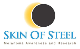 SKIN OF STEEL MELANOMA AWARENESS AND RESEARCH trademark