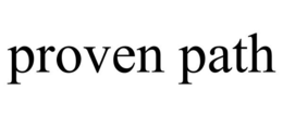 PROVEN PATH trademark