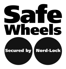SAFE WHEELS SECURED BY NORD-LOCK trademark