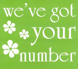 WE'VE GOT YOUR NUMBER trademark