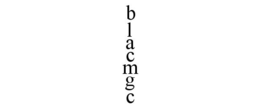 B L A C M G C trademark