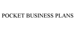 POCKET BUSINESS PLANS trademark
