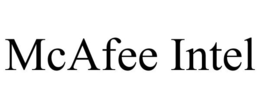 MCAFEE INTEL trademark
