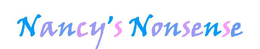 NANCY'S NONSENSE trademark