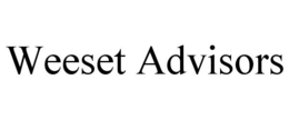 WEESET ADVISORS trademark