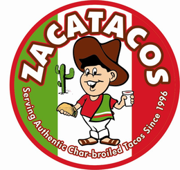 ZACATACOS SERVING AUTHENTIC CHAR-BROILED TACOS SINCE 1996 trademark