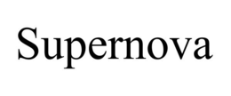 SUPERNOVA trademark