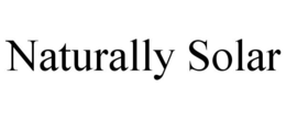 NATURALLY SOLAR trademark
