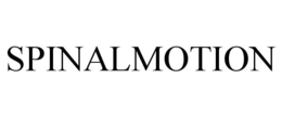 SPINALMOTION trademark