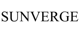 SUNVERGE trademark