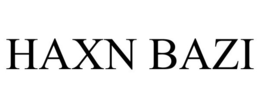 HAXN BAZI trademark