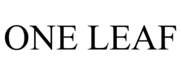 ONE LEAF trademark