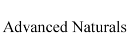 ADVANCED NATURALS trademark