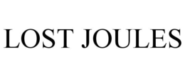 LOST JOULES trademark