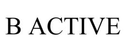 B ACTIVE trademark