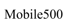 MOBILE500 trademark