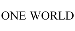 ONE WORLD trademark