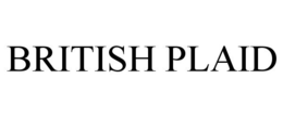BRITISH PLAID trademark