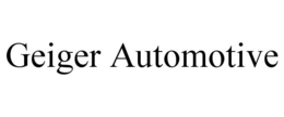 GEIGER AUTOMOTIVE trademark