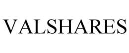 VALSHARES trademark