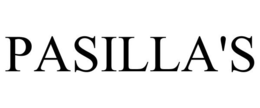 PASILLA'S trademark