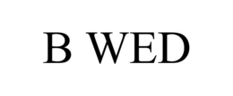 B WED trademark