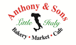 ANTHONY & SONS LITTLE ITALY BAKERY MARKET CAFE trademark
