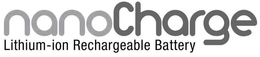 NANOCHARGE LITHIUM-ION RECHARGEABLE BATTERY trademark