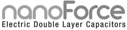 NANOFORCE ELECTRIC DOUBLE LAYER CAPACITORS trademark