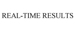 REAL-TIME RESULTS trademark