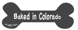 BAKED IN COLORADO K9 HEMP TREATS trademark