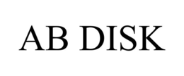 AB DISK trademark